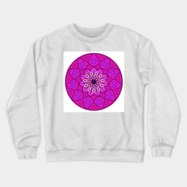 Circle Mandalas 83 (Style:10) Crewneck Sweatshirt by luminousstore